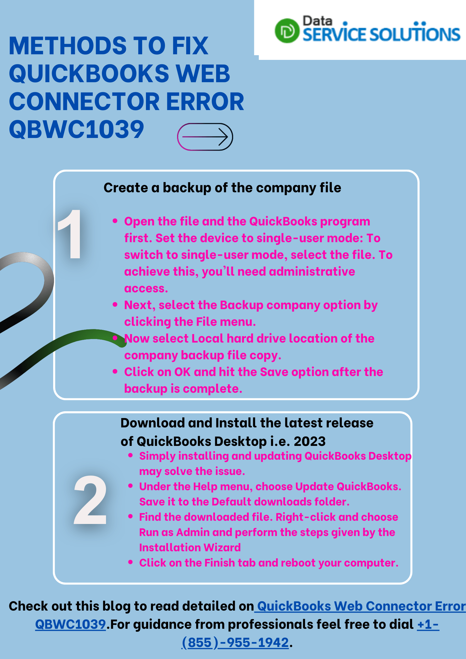 Easiest Ways to Fix QuickBooks Web Connector Error QBWC1039