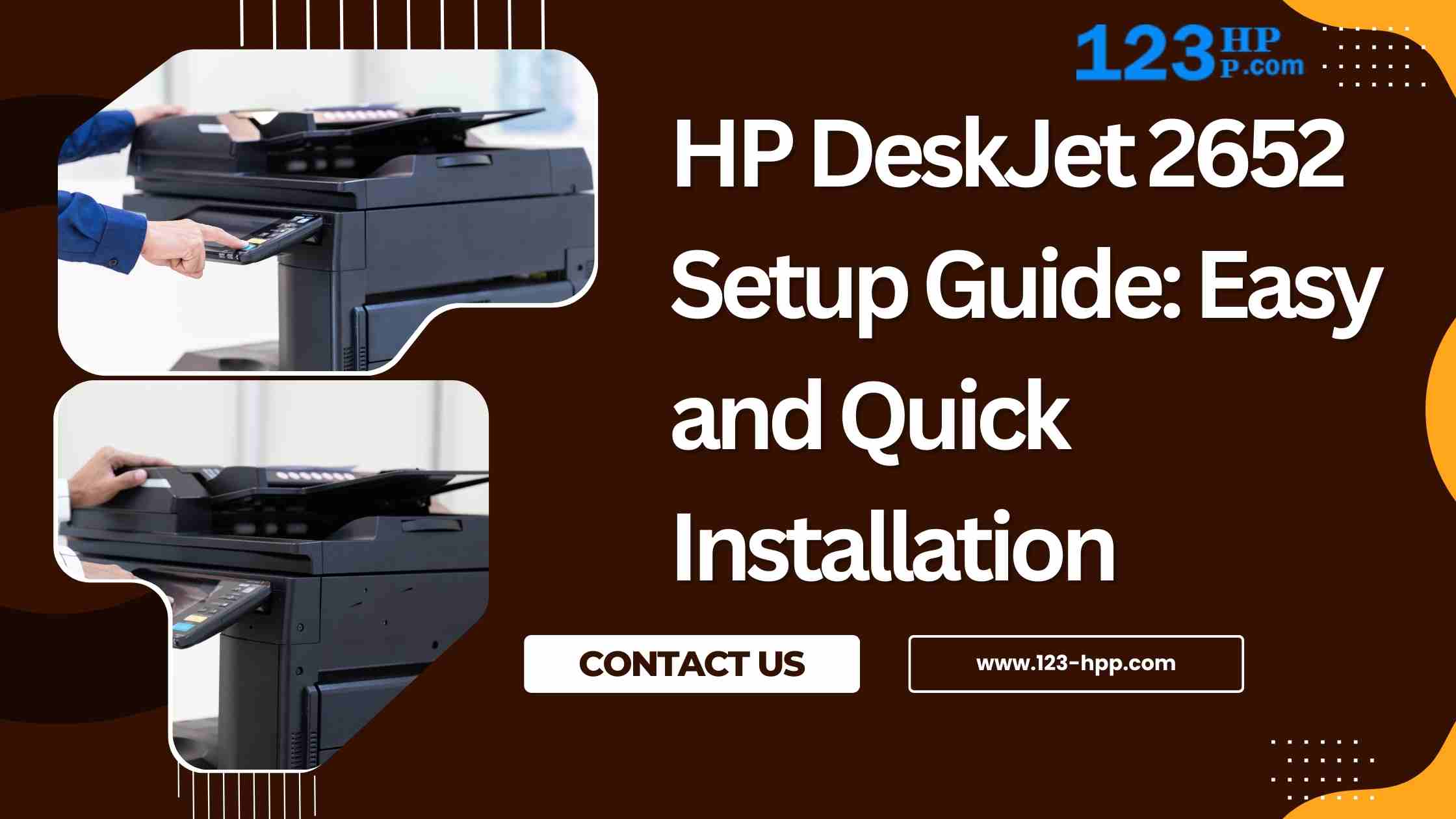 HP DeskJet 2652 Setup Guide: Easy and Quick Installation