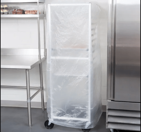 Protect Your Goods with Durable Bun Pan Rack Covers from Food Deals Supply